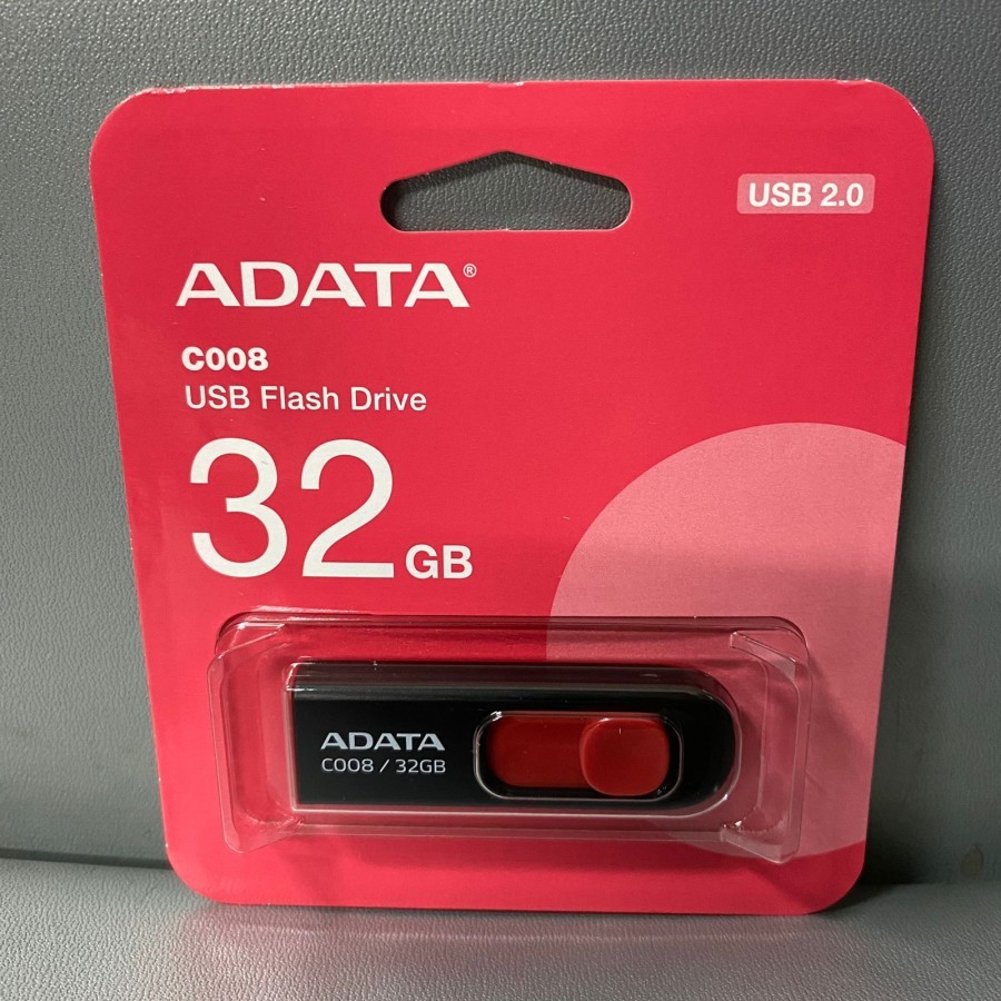 Jual Flashdisk Adata 32 GB C008 USB Flash Drive 32GB USB2.0 | Shopee ...