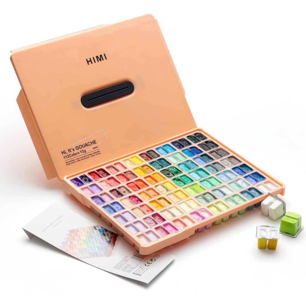 Jual MIYA Himi Gouache Set 112 x 12gr / Cat Gouache Himi / Miya Gouache ...