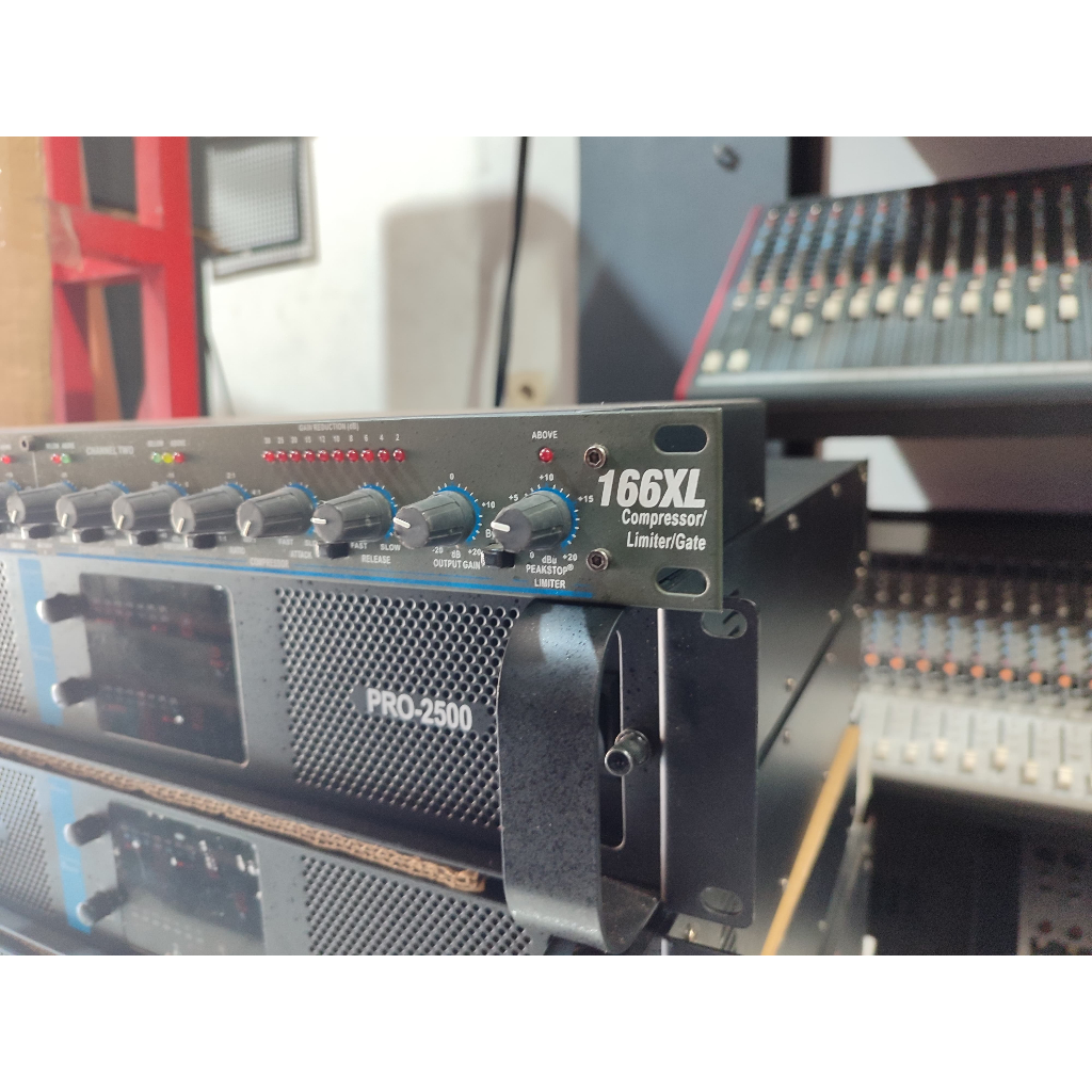 Jual DBX 166 XL / 166XL COMPRESSOR LIMITER GRADE A ORIGINAL MERK
