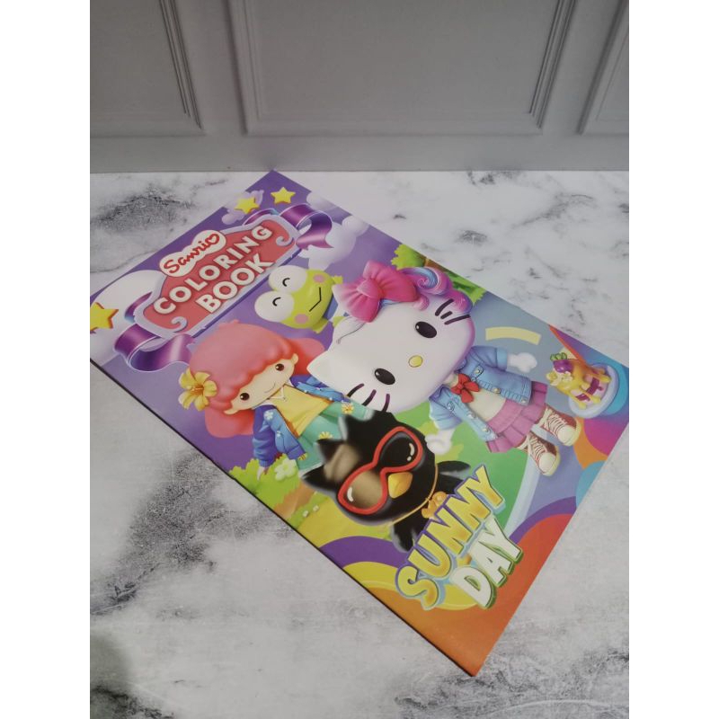 Jual Mainan buku mewarnai / coloring book motif kirim random | Shopee ...
