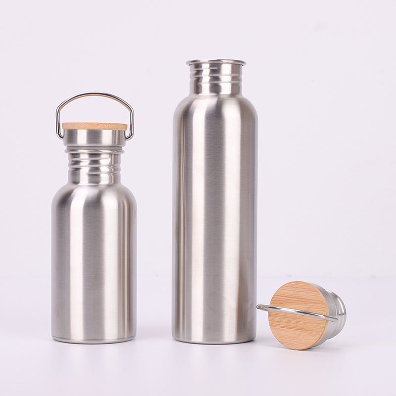 Jual Stainless Steel Water Bottle / Botol Tutup Bambu / Botol Tutup ...