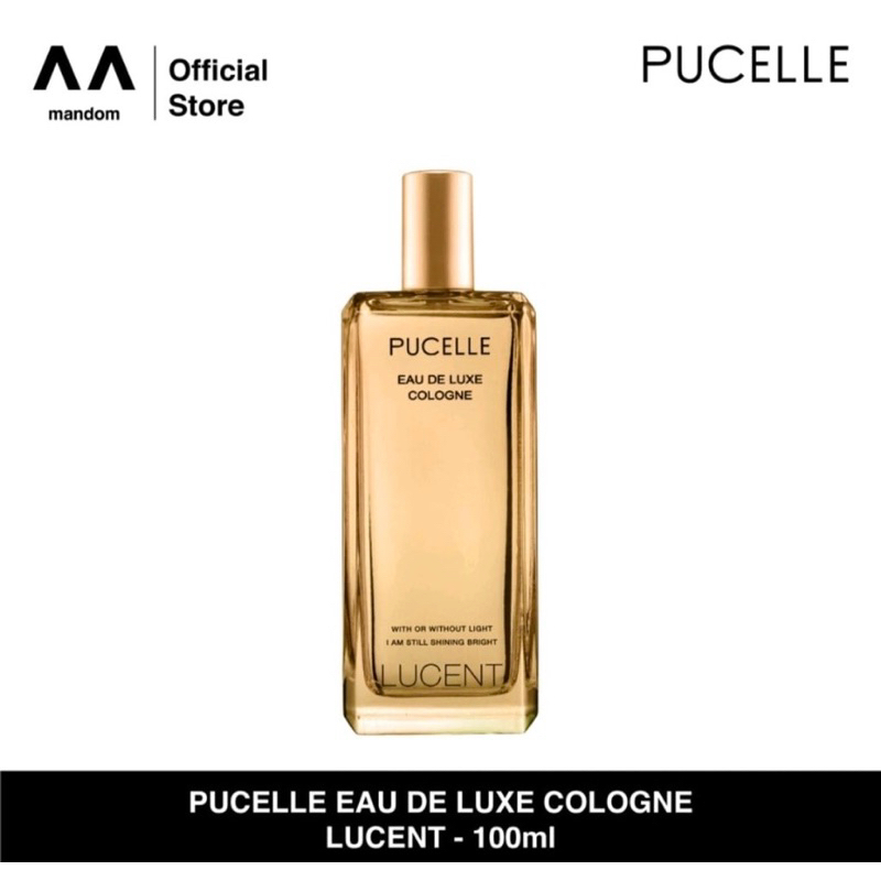 Pucelle Parfume Eau De Luxe Cologne 100ml Minyak Wangi Tahan Lama