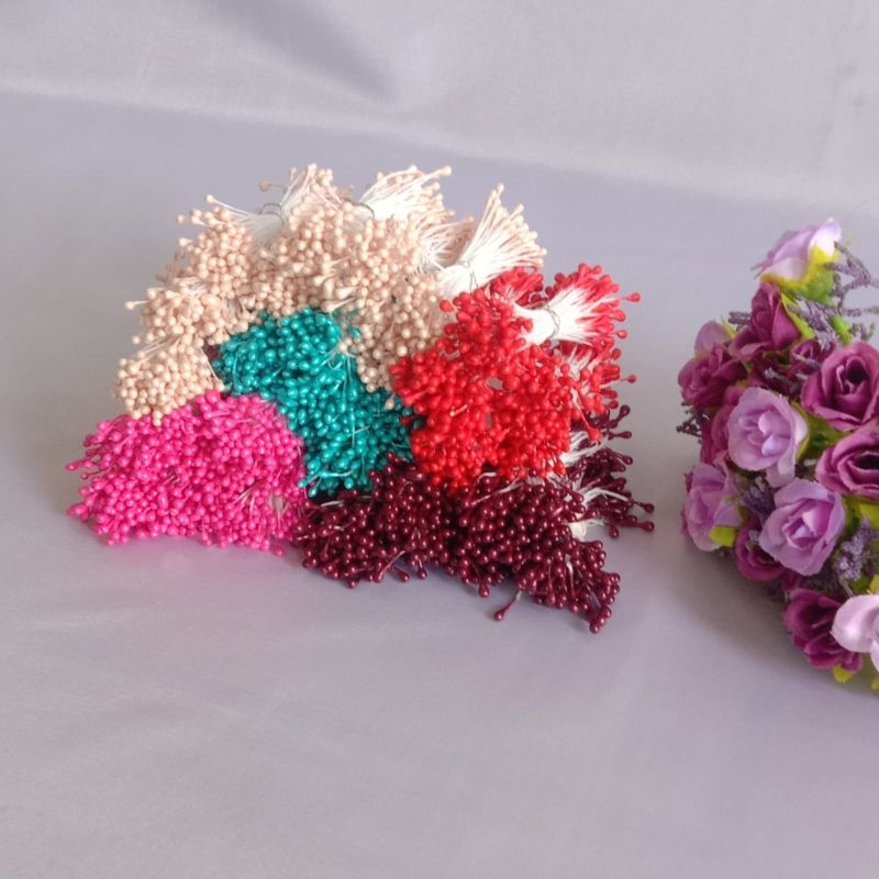 Jual (100 bj ) Putik Sari Bunga Putik Benang Sari Bunga | Shopee Indonesia