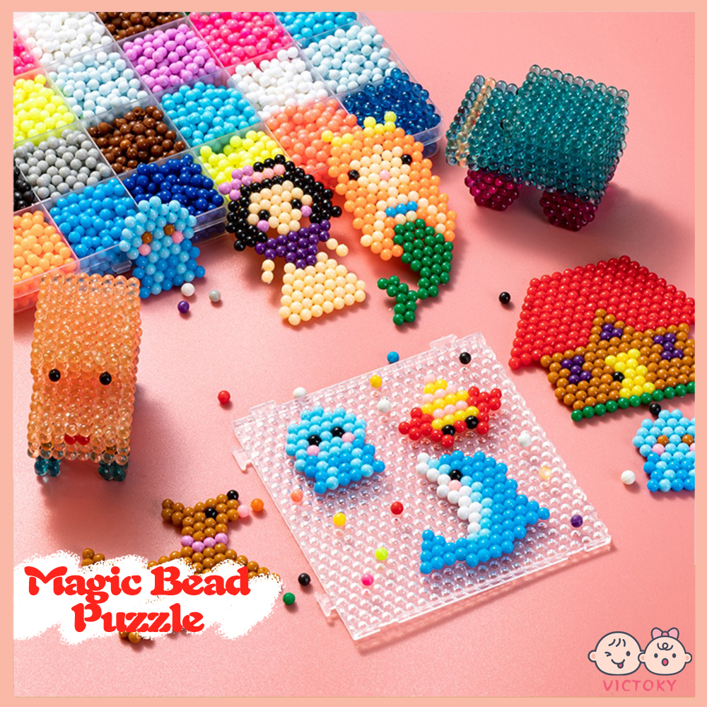 Craft Mainan Water Beads Jual Magic Waterbeads Kit 24 Warna Water