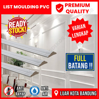 Jual List Wall Moulding PVC - List Dinding / Lis Profil Dinding Full ...