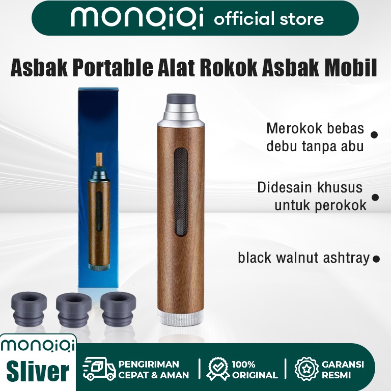 Jual Monqiqi Asbak Portable Alat Rokok KODE F5F2 | Shopee Indonesia