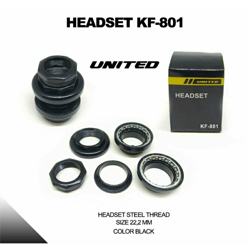 Jual Komfork Komstir Headset Sepeda United Standar 222 Shopee