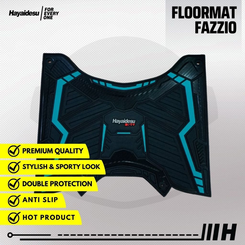 Jual Hayaidesu Floor Mat Fazzio Karpet Motor - Premium Quality | Shopee ...