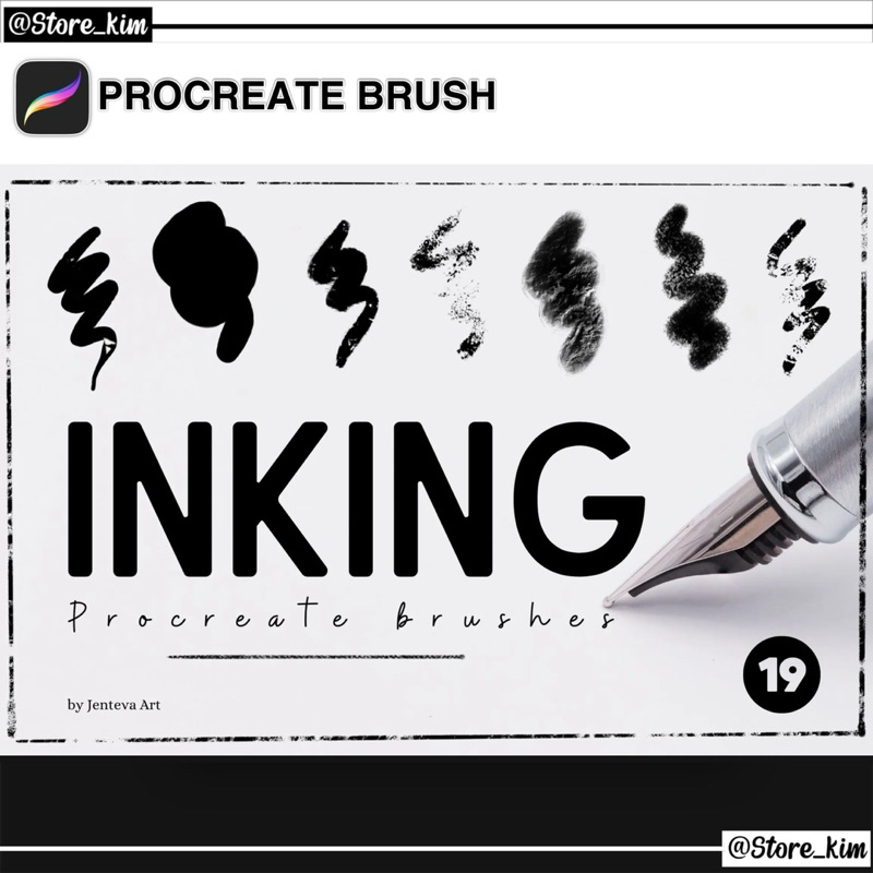 Jual Inking Brushes for Procreate - Procreate Brushes | Shopee Indonesia