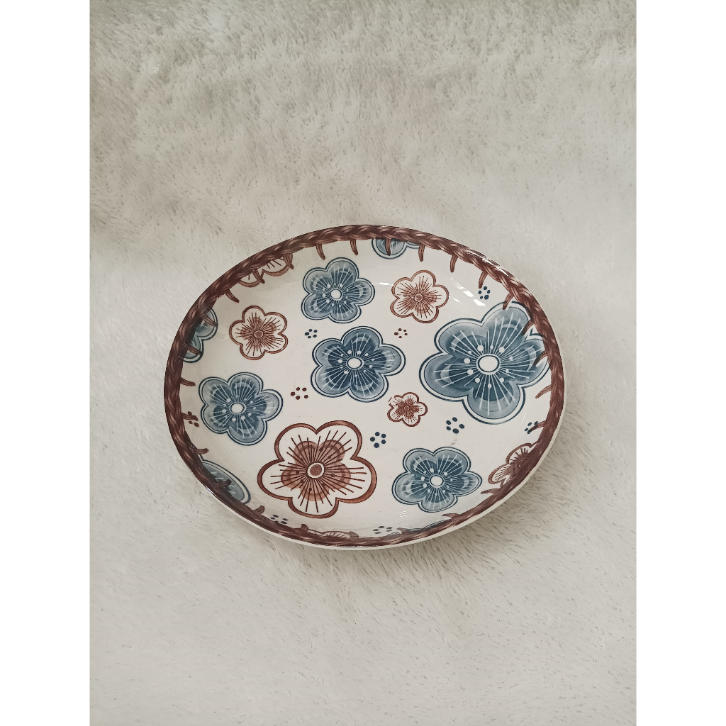 Jual Piring cantik keramik buah/piring mangkok keramik/piring aesthetic ...