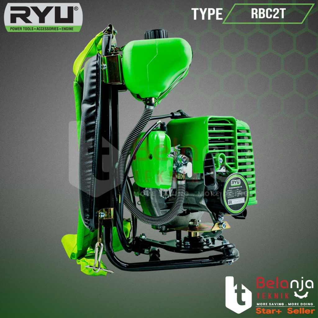 Jual Ryu RBC 2T Mesin Potong Rumput Gendong Bensin RBC 2Tak Brush ...