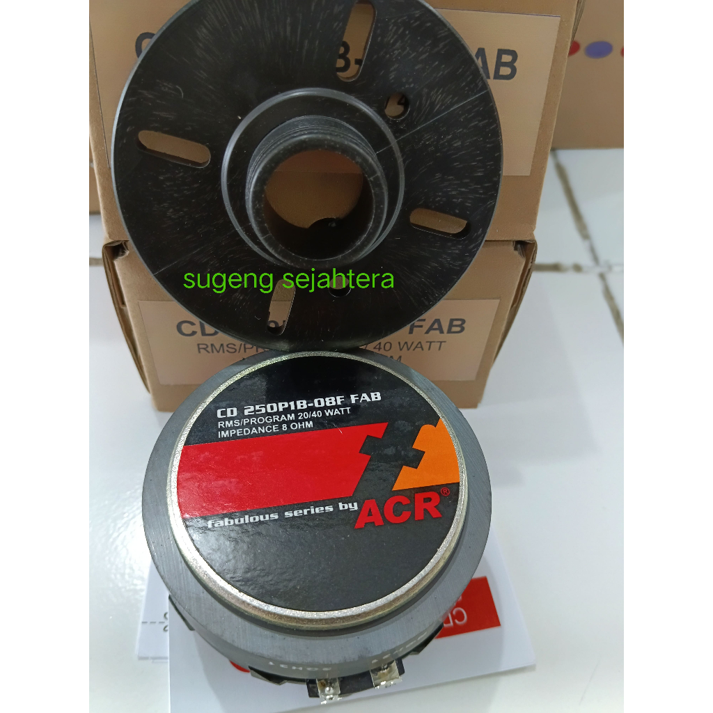 Jual Fabulous Driver Tweeter Compression Driver CD 250P1 B-08F 1inch ...
