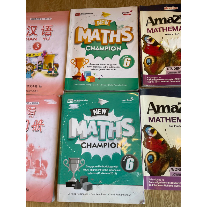 Jual New Math Champion Grade 4,5,6 (Mentari books) Bukan COPY , ORI 100 ...