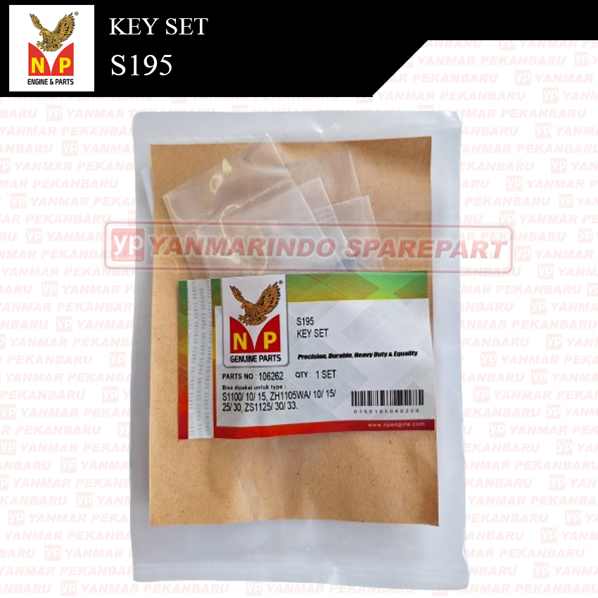 Jual S195 S1100 S1110 S1115 Key Set Spie Spi Gigi Komplit mesin ...