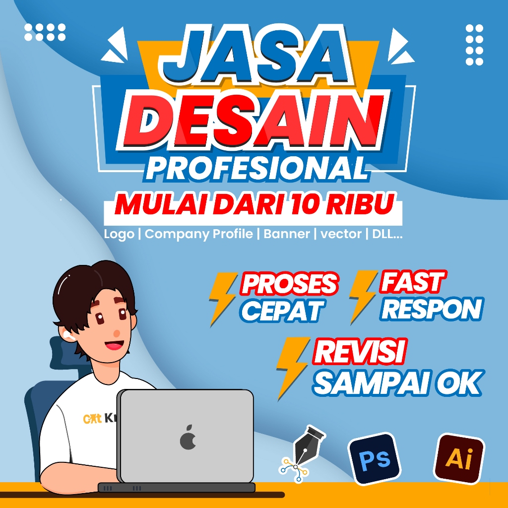 Jual Jasa Desain Grafis Profesional Desain Logo Banner Stempel Spanduk Kaos Brosur Stiker 2626