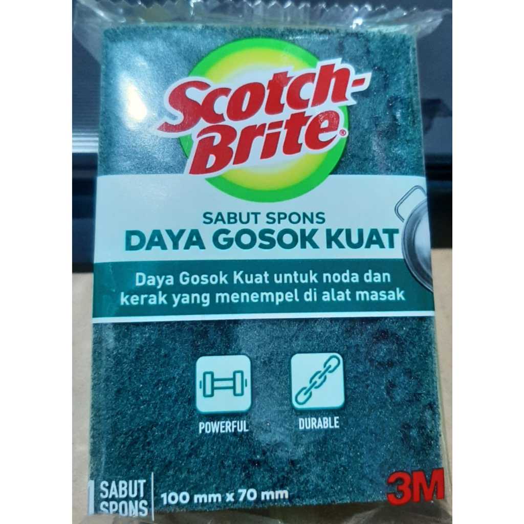 Jual 2 Pcs Sabut SponS SCOTH BRITE 100 mm x 70 mm | Shopee Indonesia