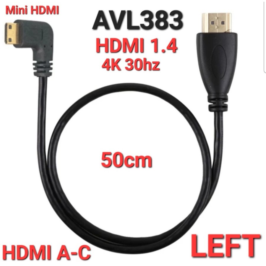 Jual AVPRO AVL21AC 4K 30hz Mini HDMI C to HDMI A Cable