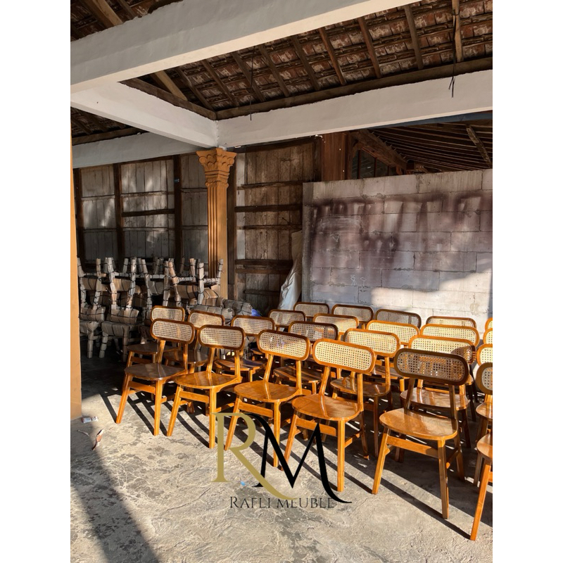 Jual Kursi Ropan rotan Kursi Cafe ropan Jati Kursi Makan Minimalis jati ...