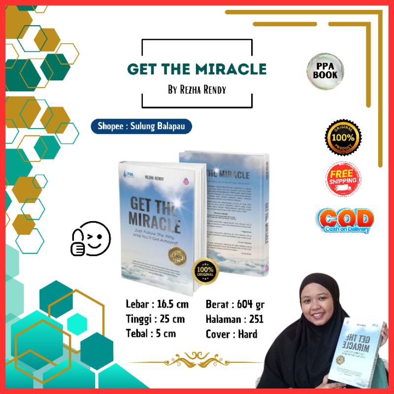 Jual Buku Get the Miracle by Rezha Rendy 100% Original PPA Book ...