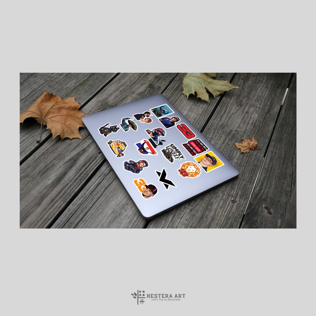 Jual Stiker Pack Pembalap F1 Sticker Vinyl Doff Laminasi | Stiker Max ...