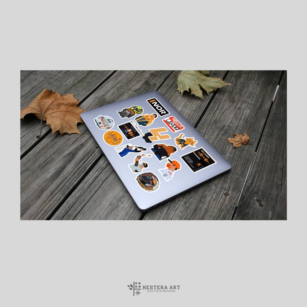 Jual Stiker Pack Pembalap F1 Sticker Vinyl Doff Laminasi | Stiker Lando ...