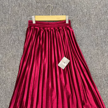 Rok Plisket Bludru Velvet 7 8 Premium Bisa Rok Plisket Bludru Pendek