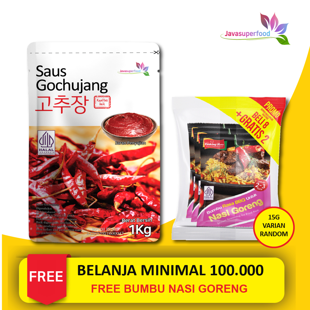 Jual Gochujang Halal Kg Rasa Asli Korea Sauce Sambel Pasta Chili Paste Shopee Indonesia