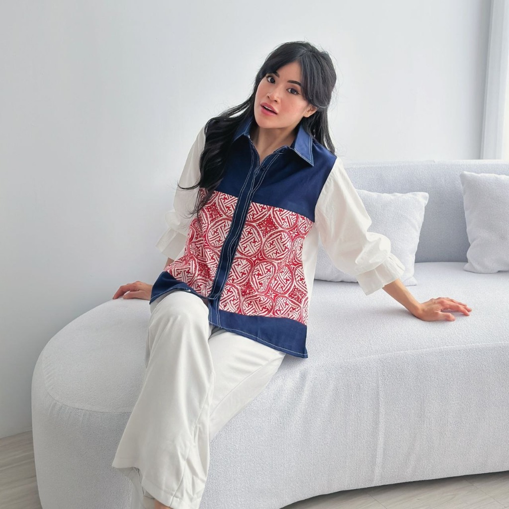 CallieTamami - A 6665 Enji Batik Tops