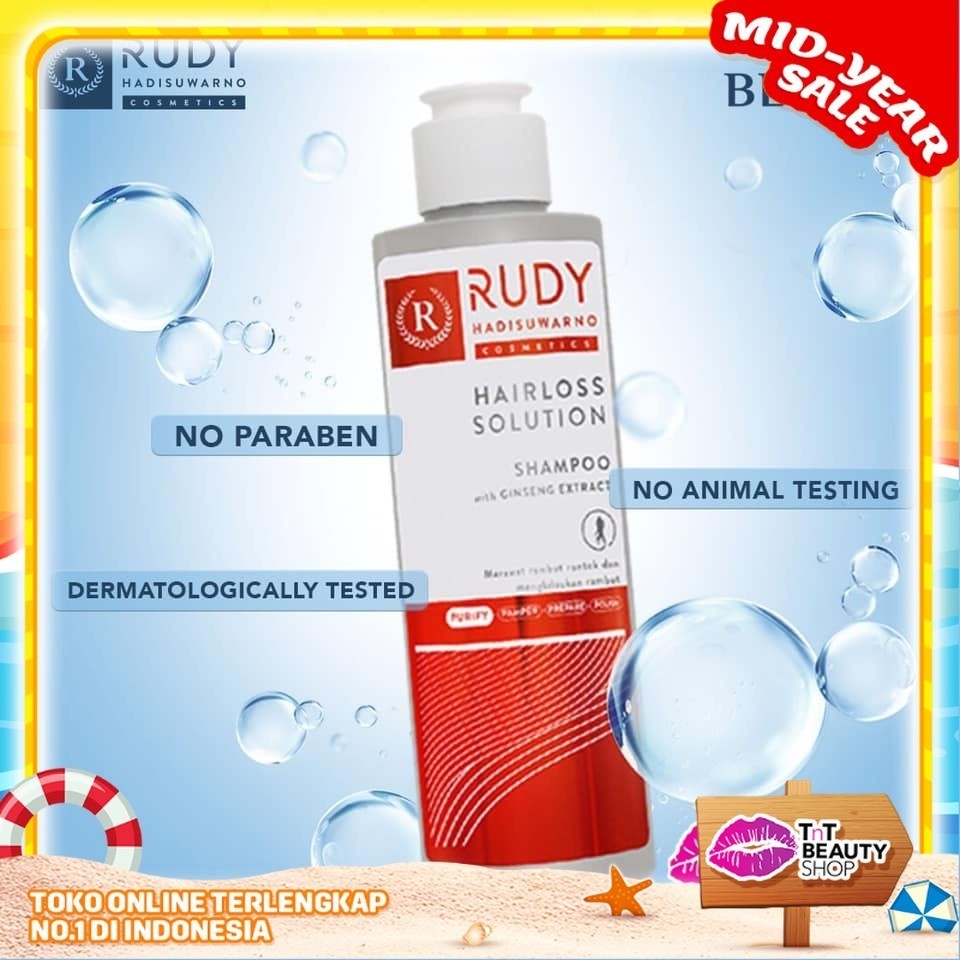 Jual Rudy Hadisuwarno Cosmetics Hairloss Solution Shampoo 200ml ...