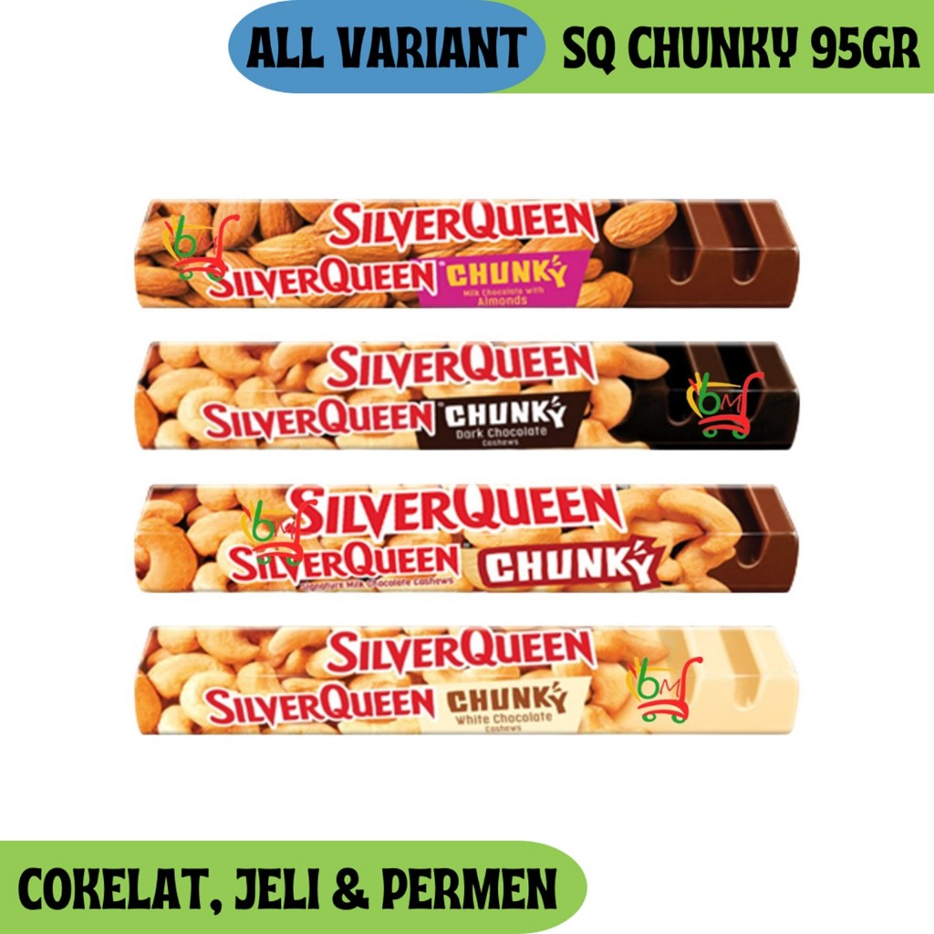 Jual SilverQueen Chunky Bar Chocolate All Variant | Shopee Indonesia