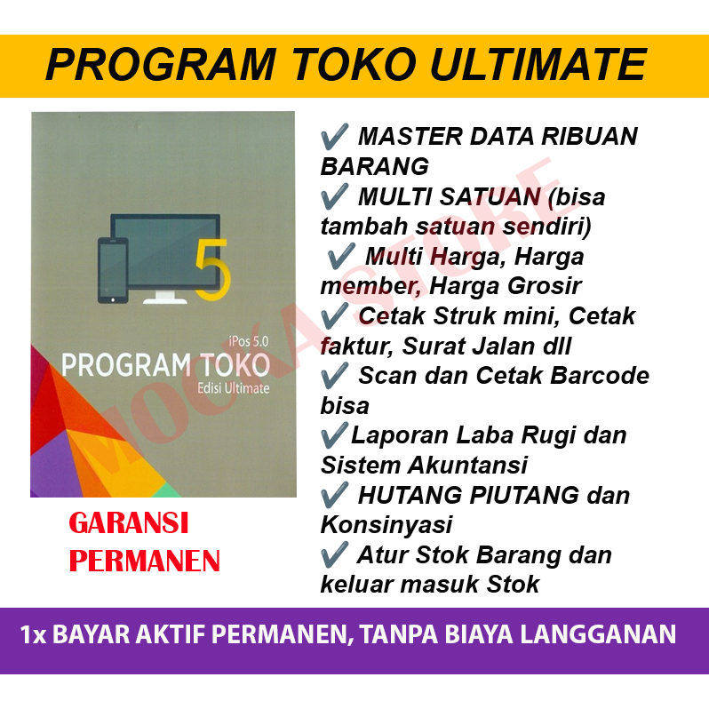 Jual Aplikasi Kasir Ipos Ultimate Program Toko Software Kasir Untuk