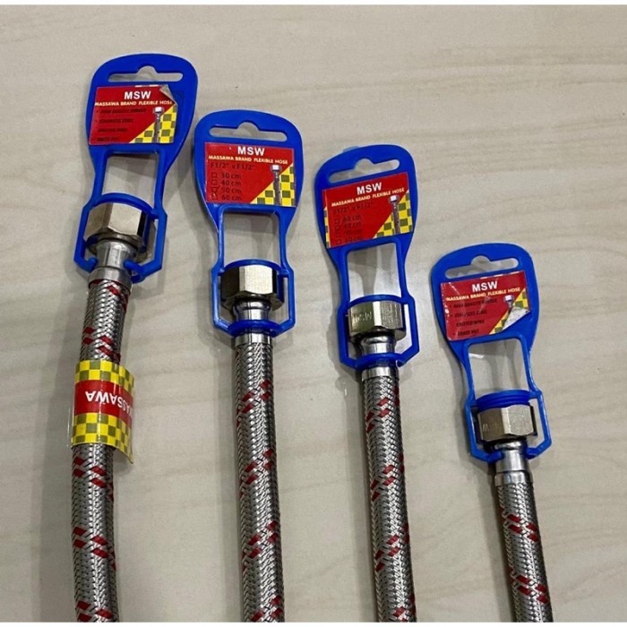 Jual SELANG FLEXIBLE AIR PANAS TIKAR RAJUT STAINLESS STEEL 304 | Shopee ...