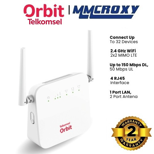 Jual Telkomsel Orbit Star G1 Home Router Wifi Modem Wifi 4G High Speed ...