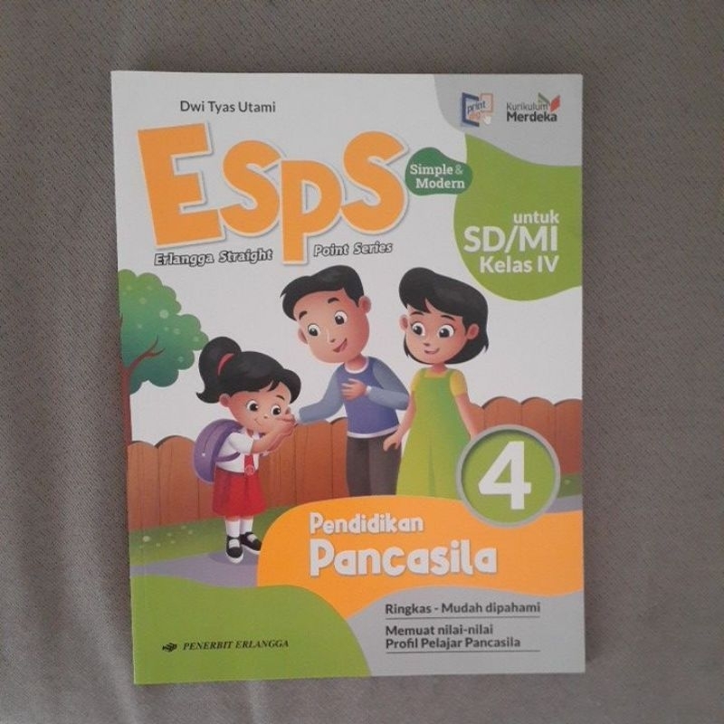 Jual ESPS Pendidikan Pancasila SD kelas 4 | Shopee Indonesia