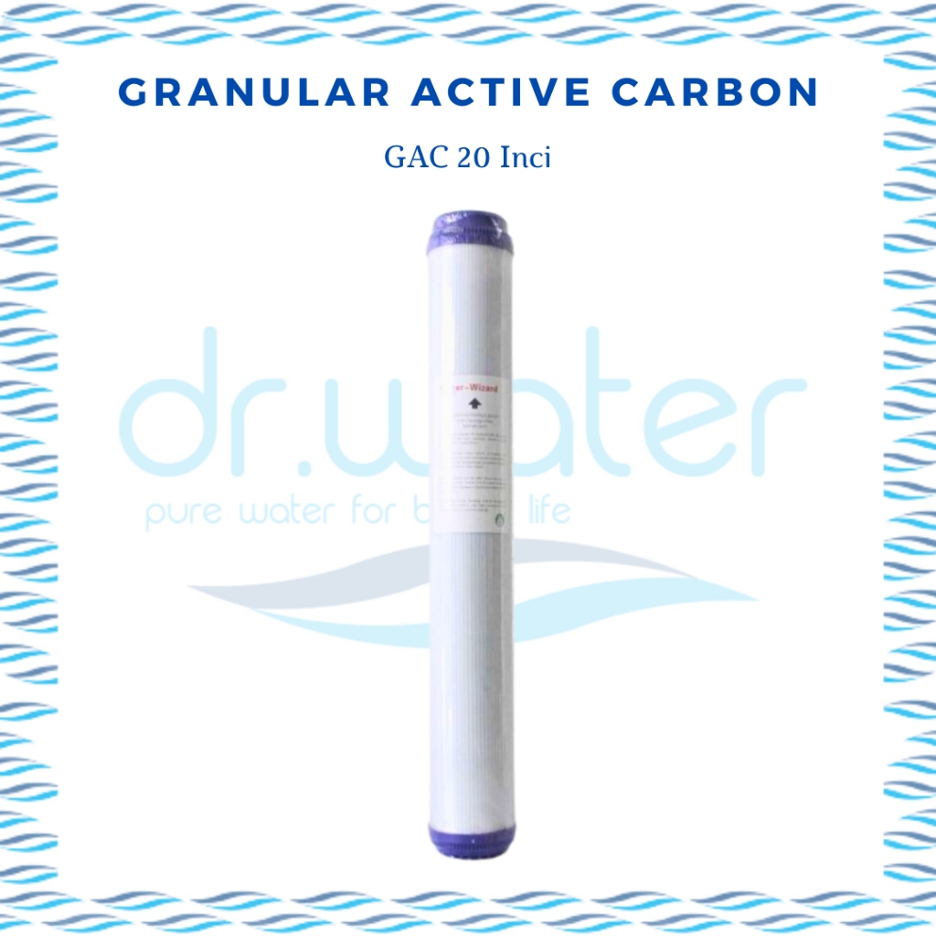 Jual UDF / GAC (Granular Actived Carbon) 20 Inci - Cartridge Filter Air ...
