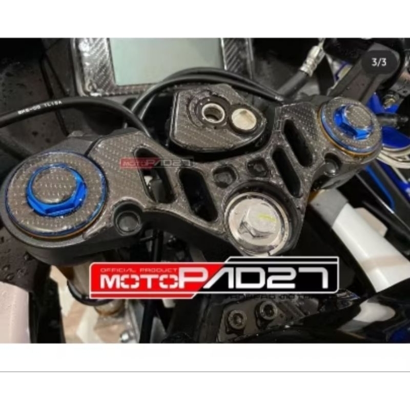Jual Yamaha R15 conncected R15M R15V4M stiker resin stang segitiga ...