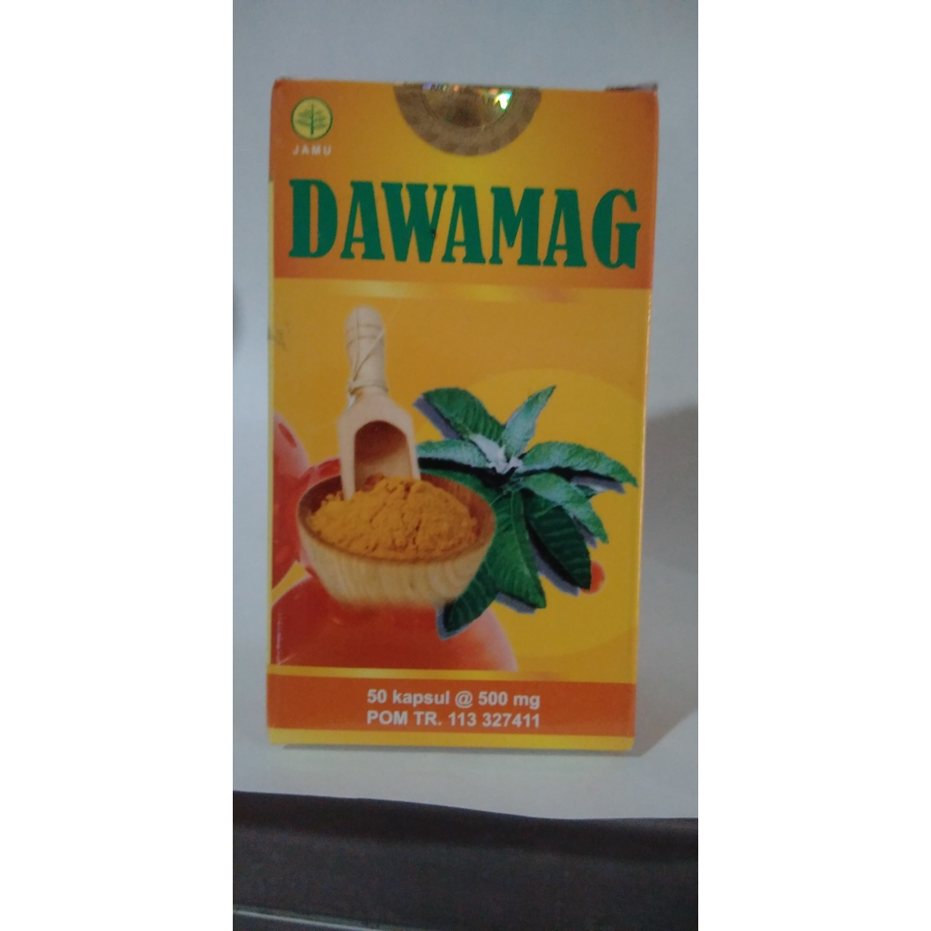 Jual 2 Botol DAWAMAG Kapsul untuk gangguan pada Lambung TOGA NUSANTARA ...