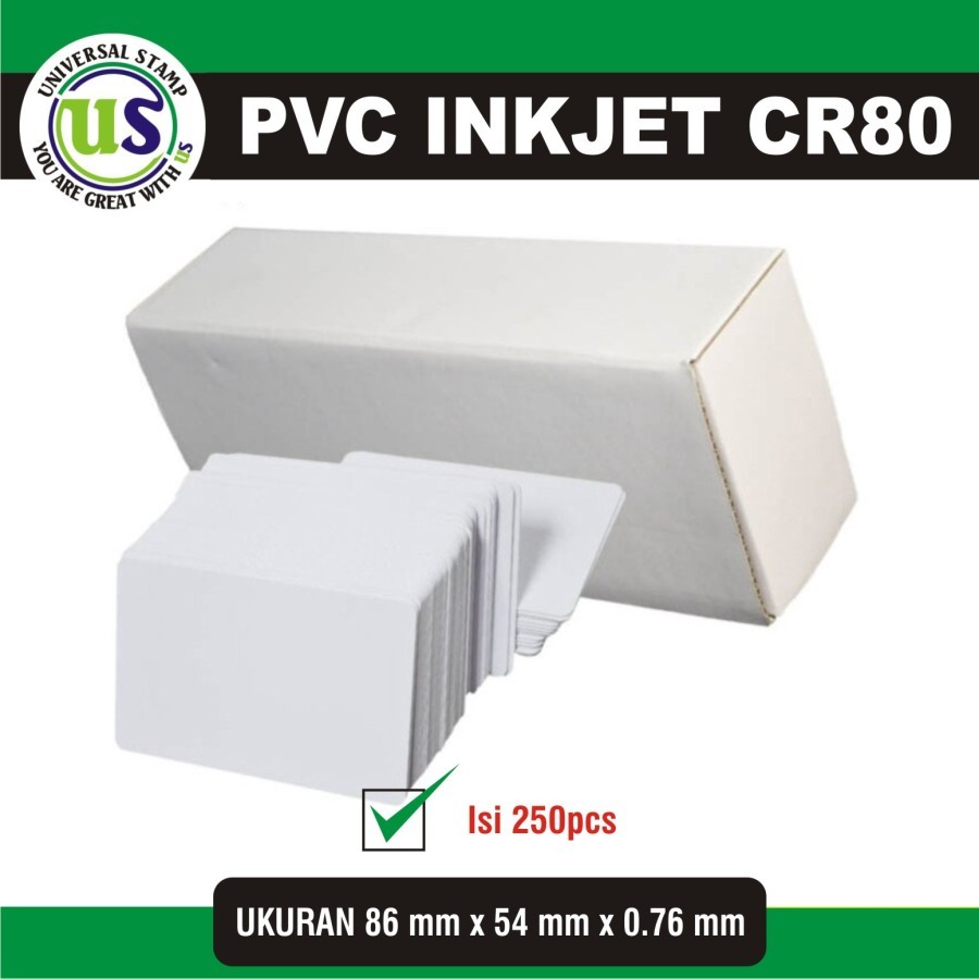 Jual PVC Inkjet Id Card 250 pcs | Shopee Indonesia