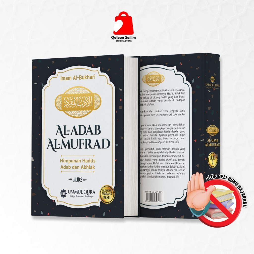 Jual Kitab Al-Adab Al-Mufrad Jilid II Panduan Adab & Akhlak Seorang ...