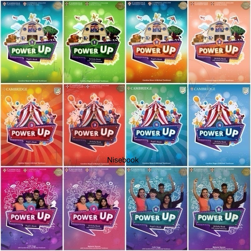 Jual Power Up Start Smart 1 2 3 4 5 6 Pupil S Book Activity Book