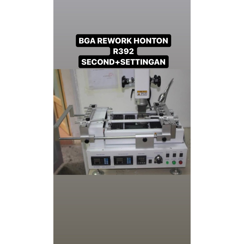 Jual BGA REWORK HONTON STATION R392 SECOND+SETTINGAN | Shopee Indonesia