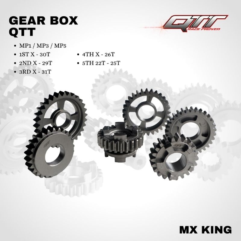Jual Rasio Mx King MP 1 3 5 QTT Racing | Shopee Indonesia