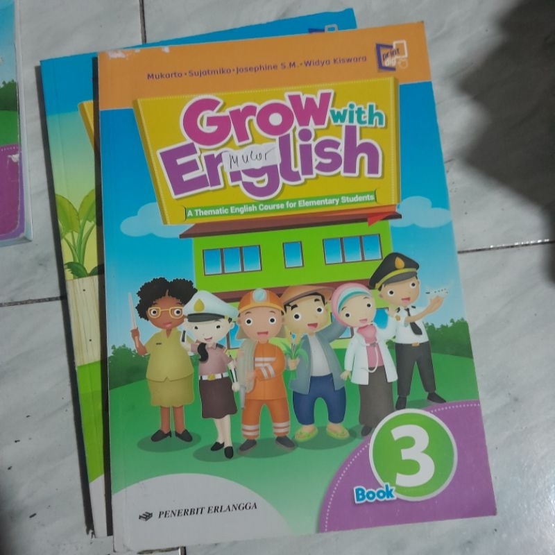 Jual Grow with English /BAHASA INGGRIS KELAS 1 2 3 4 5 6 SD ERLANGGA ...