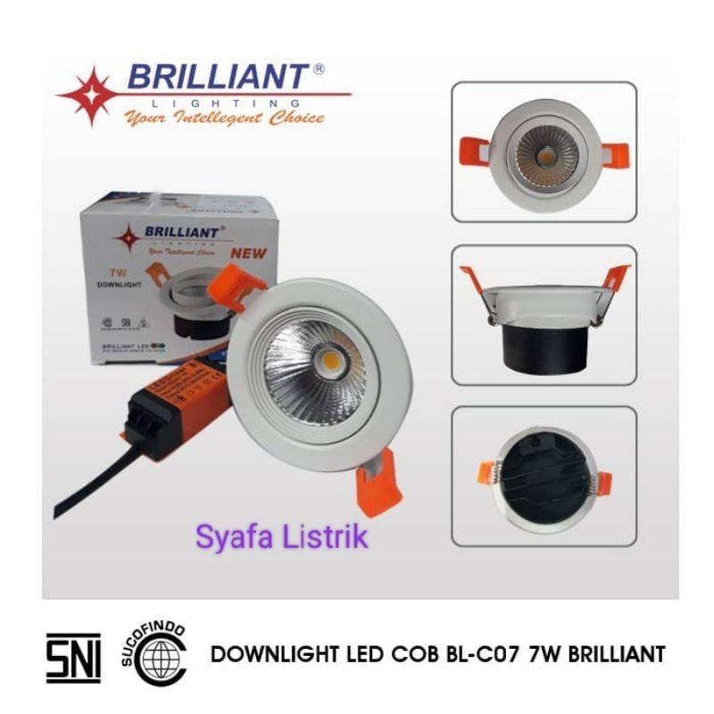 Jual Spotlight LED COB Inbow Type C07 7Watt Briliant | Shopee Indonesia