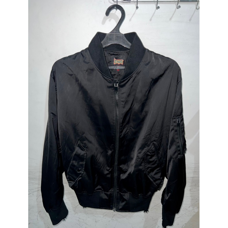 Jual 8 Seconds x G-Dragon Ripped Bomber Jacket Original 8 Second