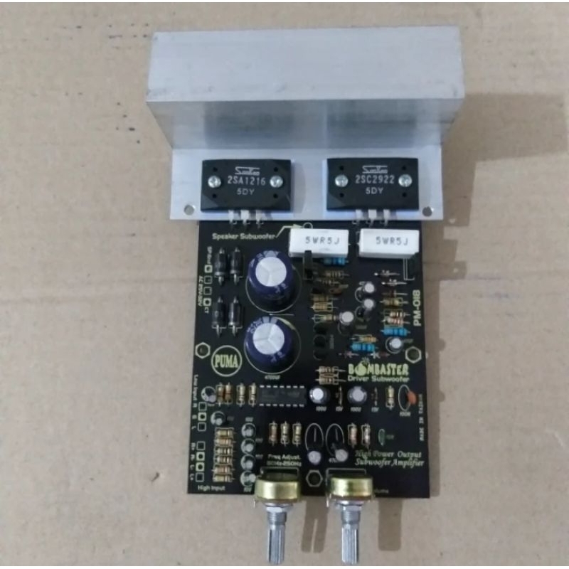 Jual KIT POWER SUBWOOFER BOMBASTER 350WATT PLUS PSU PUMA PRODUCT ...