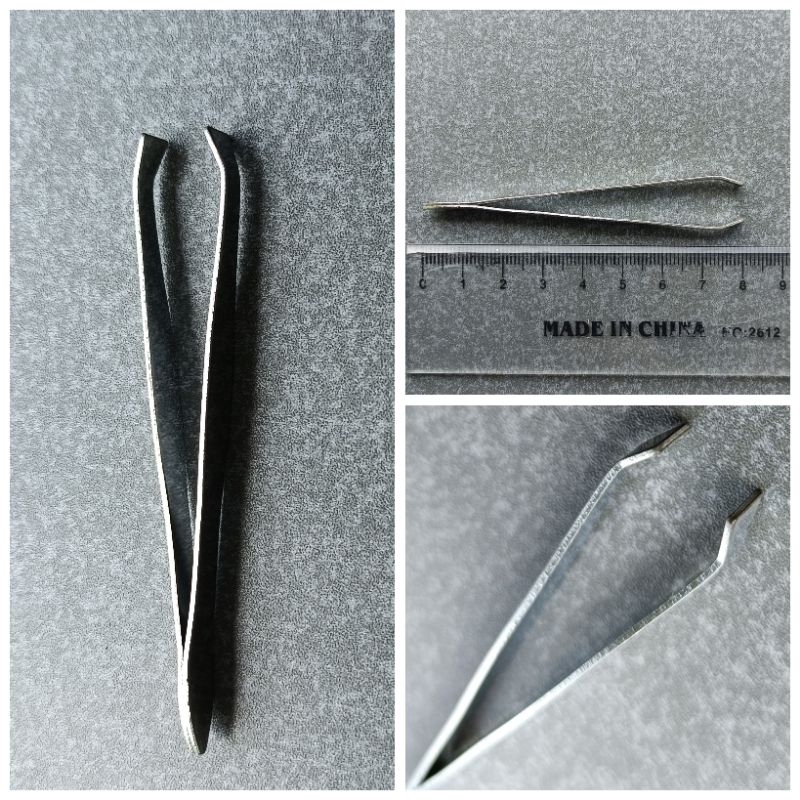 Jual Pinset Kepala Datar Penjepit Serbaguna | Shopee Indonesia