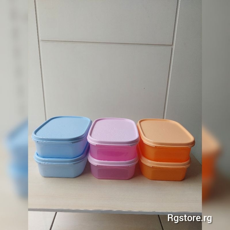 Jual Tupperware Mini Colorful Rectangular 850ml | Shopee Indonesia