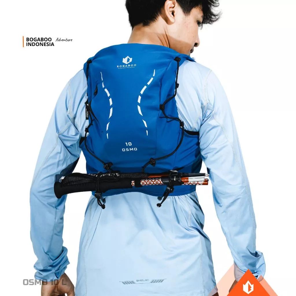 Tas Hydropack trail running BOGABOO OSMO 10 L - tas lari - tas running - tas motorcross - tas sepeda - tas waterbladde
