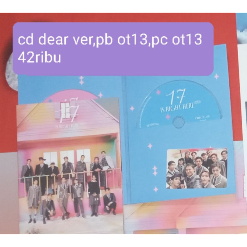 Jual SHARING SEVENTEEN BEST ALBUM 17 IS RIGHT HERE DELUXE VERSION ...